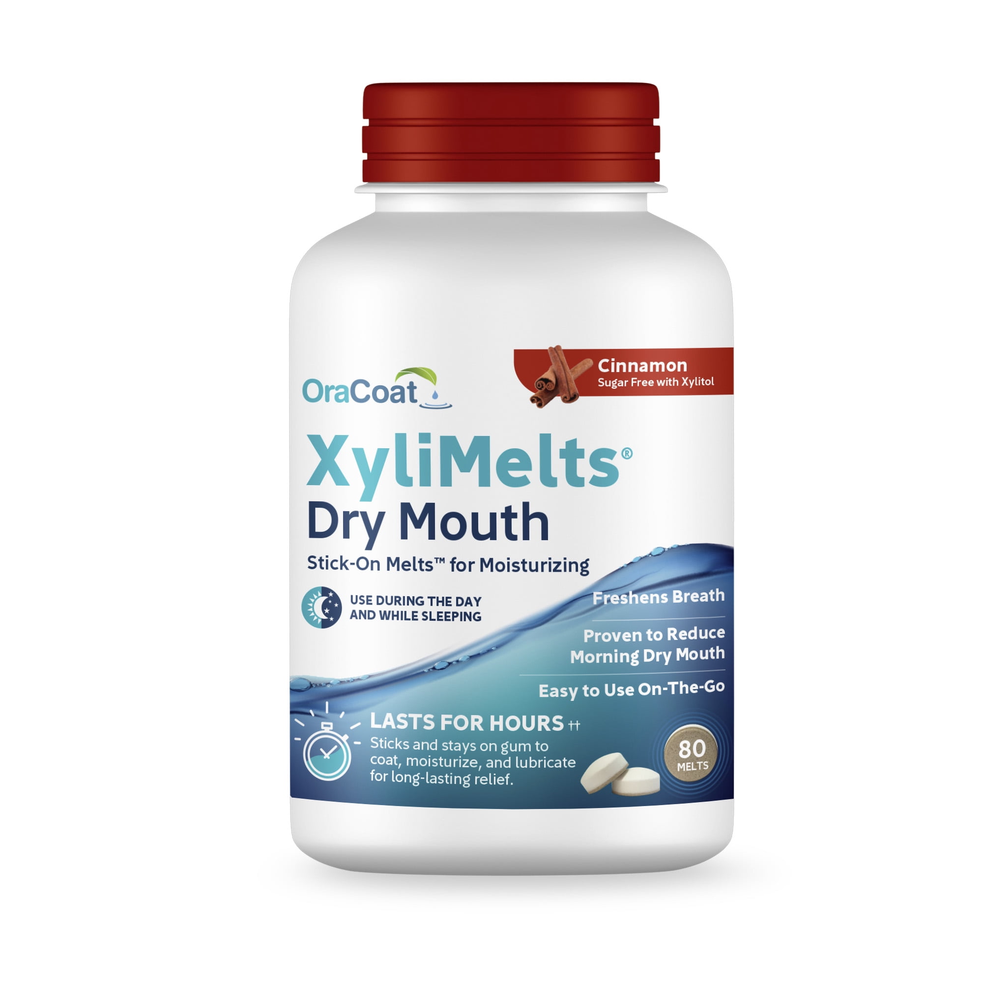 @XYLIDENT！ XyliDENT Dry Mouth Tablets - Sugar Free - Orange Flavor