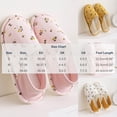 thumbnail image 3 of Memory Foam Slipper Flats for Women Winter Warm Thin Soft Confinement Shoes Soft Sole Maternity House Slippers Comfort Lightweight Pink 6-6.5, 3 of 9