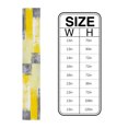 thumbnail image 6 of Table Runner Dresser Scarves 60 Inch Long, Modern Abstract Geometric Art Linen Dining Table Runners Yellow Grey Color Blocks Graffiti Tabletop Scarf for Wedding Holiday Party Kitchen, 6 of 7