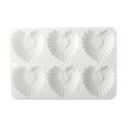 thumbnail image 2 of Silicone Molds for Baking - Cake Pan & Bundt Cake Pan Nonstick, Multi-Hearted French Cake Mold, Perfect for Valentine’s Day & Daily Dessert Preparation, 2 of 6