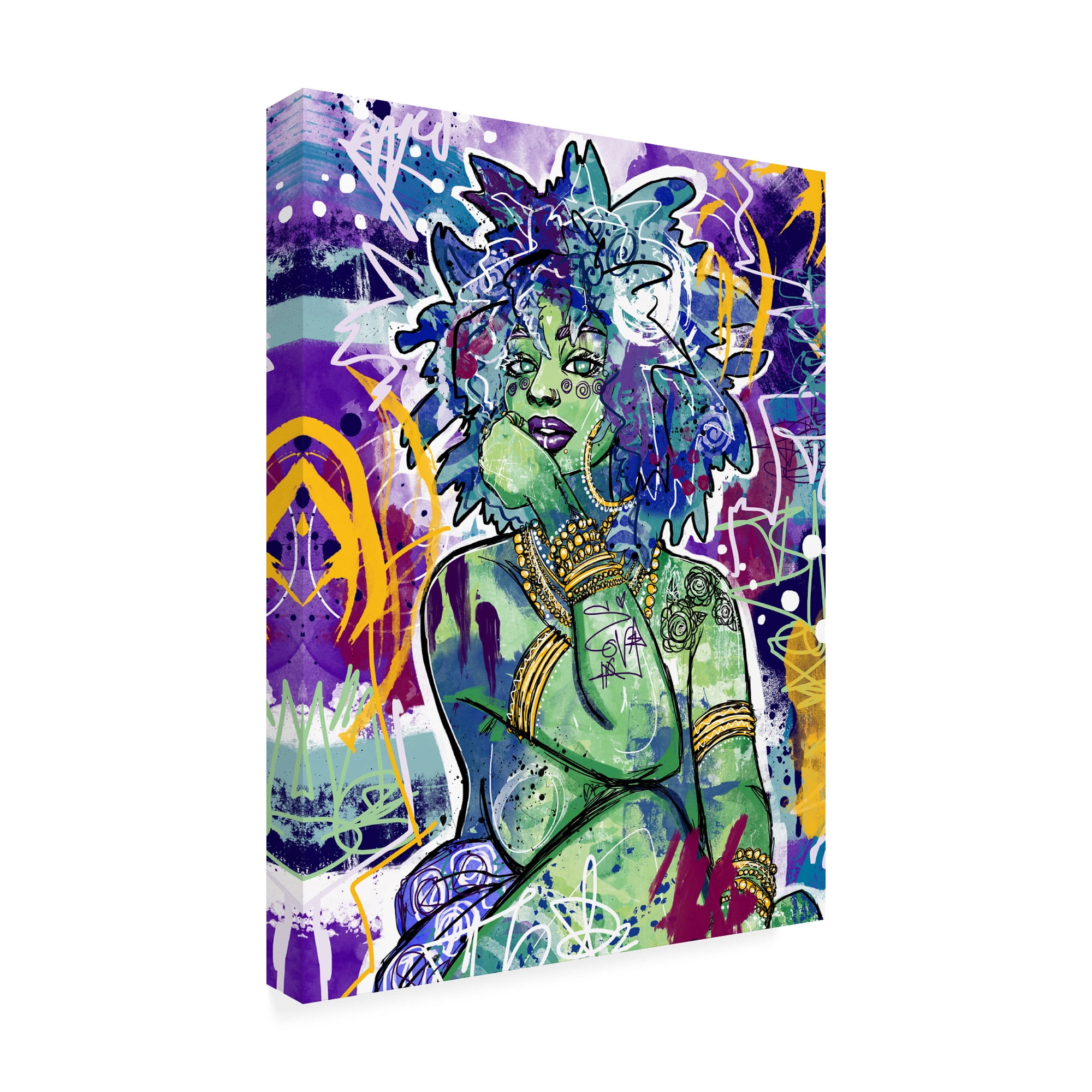 Trademark Fine Art 'Subira' Canvas Art by Justin Copelan