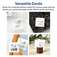 thumbnail image 3 of Avery Printable Business Cards, 2" x 2", Glossy White, 120ct, 3 of 8