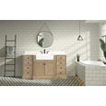 thumbnail image 6 of Kelly 60" Bathroom Vanity Weathered Fir - White Engineered Stone Countertop, 6 of 11