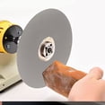 thumbnail image 3 of 2Pcs 8Inch Diamond Coated Wheel Polishing Grinding Disc Jade Glass Lapping Tool 600#, 3 of 9