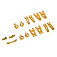 thumbnail image 4 of Kit de piezas de mejora RC, juego de actualización delicado y ligero de aleación de aluminio para coche UDI UD1603 UD1604 1/16, 4 of 8