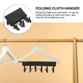 thumbnail image 3 of RENACLIPY Foldable Drying Rack for Clothes 1Pcs Black Rectangular Fabric and PP for Laundry Drying, 3 of 8