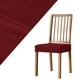 thumbnail image 5 of de asiento impermeables sólidas, instalaciones elásticas a prueba de polvo, flexibles, extraíbles, universales, lavables, protectoras pa Vino rojo Yotijar Cubre asientos, 5 of 10
