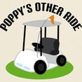 thumbnail image 3 of CafePress - Poppy Golf Cart Light T Shirt - Men's Classic Graphic T-Shirt, 3 of 4
