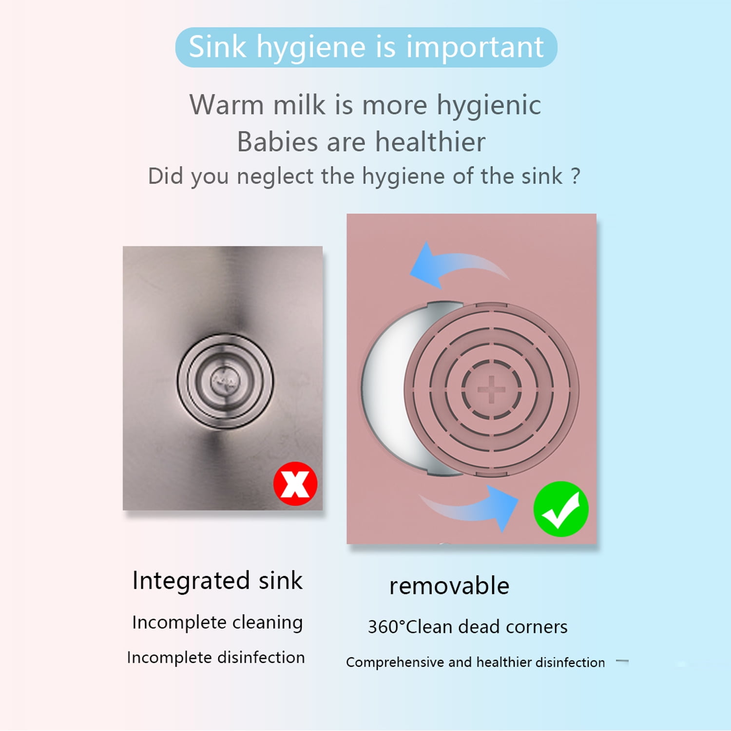 Baby Bottle Warmer, 8-in-1 Fast Milk Warmer with Timer Breastmilk or Formula, Fits 4 Bottles, Accurate Temperature Control, with Defrost, Sterili-zing, Keep, Heat Baby Food Jars Function