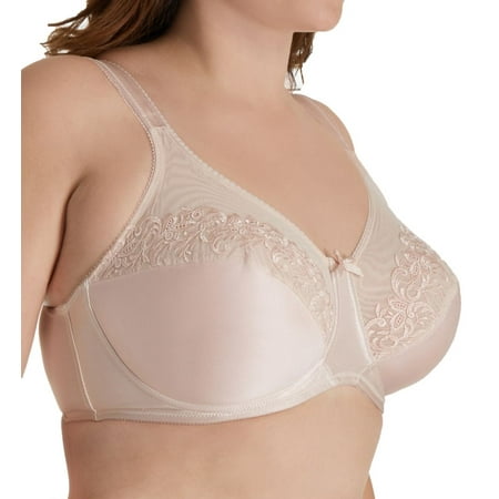 

Women s Aviana 2456 Underwire Embroidered Bra (Blush 46DDD)