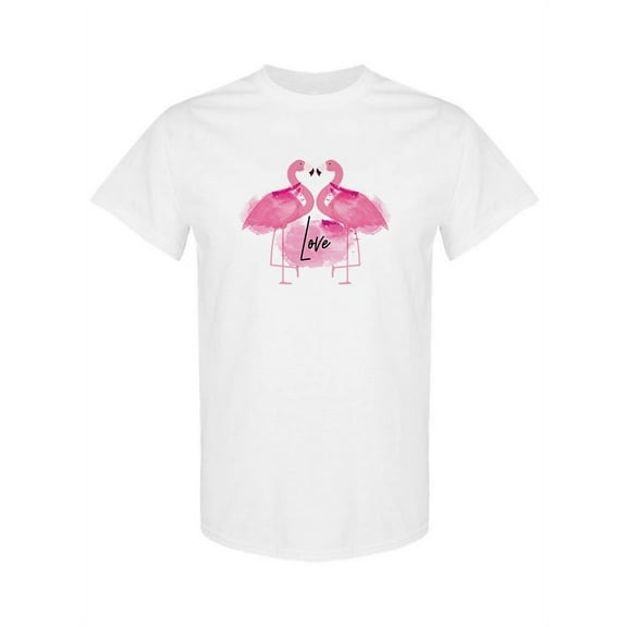 Love Flamingos T-Shirt Women -SPIdeals Designs, Female x-Large