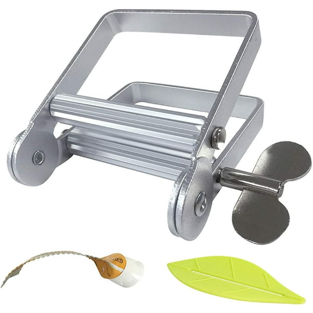 Exprimidor de pasta de dientes, exprimidor de tubo de pintura de tubo de pasta de dientes de Metal para artista, peluquería, pintor huangjie unisex