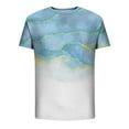 thumbnail image 5 of Penkiiy Men's Women's Shirts Unisex Print Fashion T-Shirts for Adults Teens Novelty Casual Tee Tops M Sky Blue, 5 of 5