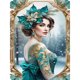 thumbnail image 1 of Pintura De Diamante 5D DIY Kit De Mujer Noble De Taladro Redondo Completo Decoración Del Hogar 30x40cm, 1 of 9