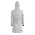 thumbnail image 6 of Ruimatai Women's Winter Hooded Puffer Coat with Pockets, Casual Long Sleeve Quilted Jacket for Cold Weather, Warm Thickened Outdoor Parka, 6 of 6