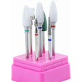 thumbnail image 1 of 7 Pcs Nail Drill Bits Set, Professional Ceramic Carbide Nail File Drill Bits, 3/32 Inch, 1 of 4