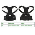 thumbnail image 3 of Back Men Women Elastic Adjustable Shoulder Brace Waist Belt Back Support Posture Corrector, 3 of 7