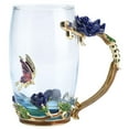 thumbnail image 1 of Tazas de café de vidrio Taza de té Cumpleaños Único Inusual 2019 Regalos del Día de la Madre Presente para la abuela Mamá Mujer Su esposa Ormromra FLD-2079, 1 of 4