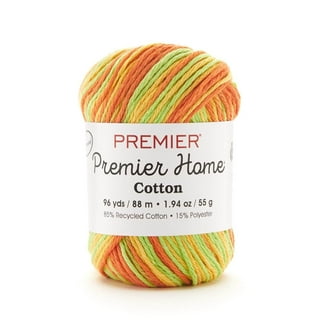 Premier Yarns Home Cotton Yarn - Multi-Orange Stripe, 1 - Fry's Food Stores