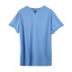 thumbnail image 1 of Camisetas Prolriy para hombre, camisetas deportivas grandes de fitness, de algodón elástico, con bolsillo, de manga corta y cuello en V, de verano, azul, XXL, 1 of 3