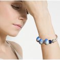 thumbnail image 3 of Bracelet pour Femmes Bracelet en Céramique Perle Bracelet Réglable Bracelet à Revers, 3 of 7