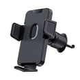 thumbnail image 2 of Car Phone Mount for Air Vent | Wider Clamp & Metal Hook Design | Thick Case Compatible | 4-Lock Stability | 360° Rotation | ABS PC Durable | Universal 4”-7” Smartphones | Black | 1 Pack, 2 of 7
