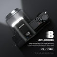 thumbnail image 5 of Neewer N12 Mini Camera Flash With LCD Display, 5600K Fill Light, Standard Hot Shoe For DSLR Cameras, Studio Photography Lighting, 5 of 8