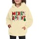 thumbnail image 4 of Sudadera con capucha para niñas y niños, sudadera de manga larga con cuello redondo y estampado de moda, jersey con bolsillo, sudadera de poliéster para niñas, 4 of 8