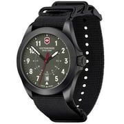 Victorinox Swiss Army 241972 Men's Heritage Black Strap Watch