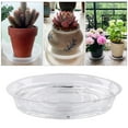 thumbnail image 5 of Yaoping 10 Pack 12 inch Plant Saucer, Durable Thicker Clear Plastic Plant Pot Trays, Flower Plant Pot Saucer for Indoor Outdoor Garden, 5 of 5
