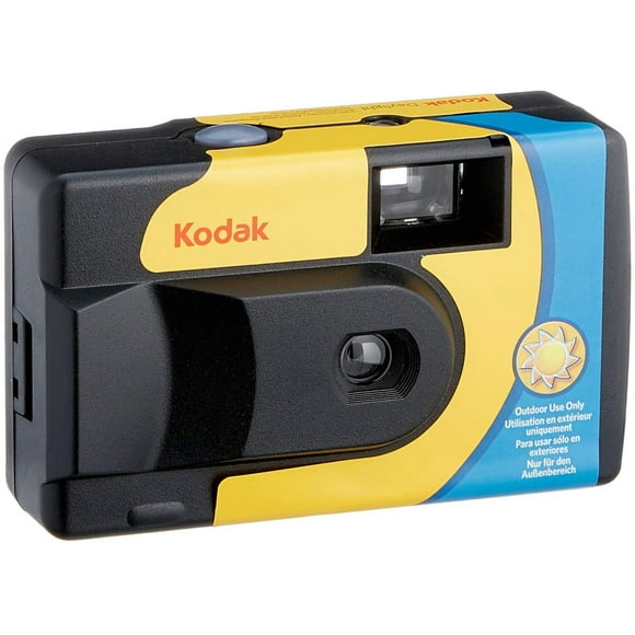 Kodak SUC Daylight 39800iso Disposable Analog Camera–Yellow and Blue