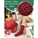thumbnail image 2 of Calcetines de peluche para mujer, calcetines cálidos, zapatillas antideslizantes, calcetines gruesos, calcetines de invierno, regalo, calcetines navideños esponjosos, 2 of 5