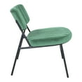 thumbnail image 3 of LeisureMod Marilane Chic Velvet Upholstered Accent Chair With Metal Frame Set of 2 in Turquoise, 3 of 4