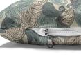 thumbnail image 4 of Paisley Pet Bed, Motifs from Persian Culture Teardrop Shape Swirled Tip Oriental Middle East Pattern, Resistant Pad for Dogs and Cats Cushion with Removable Cover, 24" x 39", Multicolor, by Ambesonne, 4 of 4
