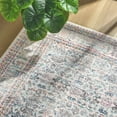 thumbnail image 3 of Balacho Farmhouse Floral Bohemian Faux Wool Area Rug, 6' x 9', Pink, 3 of 8