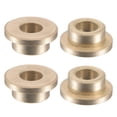 thumbnail image 6 of Uxcell 6x10x6mm Flange Sleeve Bearings Sintered Bronze Self-Lubricating Bushing 4 Pack, 6 of 6