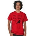 thumbnail image 4 of Crawl Walk Ninja Stealth Karate Men's Big & Tall Crewneck Graphic Tee Brisco Brands 2X, 4 of 5