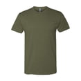 thumbnail image 1 of Next Level Mens Premium Fitted CVC Crew Tee (N6210) Verde militar m ROPA DEL SIGUIENTE NIVEL 6210, 1 of 1