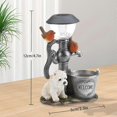 thumbnail image 2 of Solar Garden Resin Dog Statue Decoration,Garden Ornaments Outdoor Statue Garden Gifts,Animals Climbing Solar Waterproof Lights for Home Lawn Deco, 2 of 5