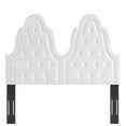 thumbnail image 5 of Modway Augustine Tufted Performance Velvet Full/Queen Headboard in White, 5 of 10