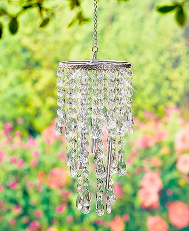 Chandelier Wind Chimes Crystal Clear