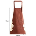 thumbnail image 7 of Dream Lifestyle Cotton Linen Adjustable Bib Aprons Adjustable Bib Apron with 2 Pockets Cooking Kitchen Aprons for Women Men Chef, 7 of 7
