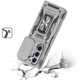thumbnail image 3 of For Samsung Galaxy Z Fold 6 Case Sliding Lens Shockproof Cover with Ring Stand, 3 of 3