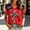 HAOZE03_Red, variant on 250 Anniversary USA Shirt Women Vintage Cross American Flag Graphic Tees for Women Patriotic Shirts Trendy 2026 V Neck Fourth of July Tshirts Light Gray, M