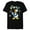 Black, variant on Disney Mickey and Friends Lucky Donald Duck - Short Sleeve Blended T-Shirt for Adults - Customized-Yellow