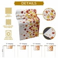 thumbnail image 5 of Maple Leaves Table Runner, Autumn Thanksgiving Kitchen Dining Table Decoration for Home Party Decor 13x90 Inches, 5 of 9