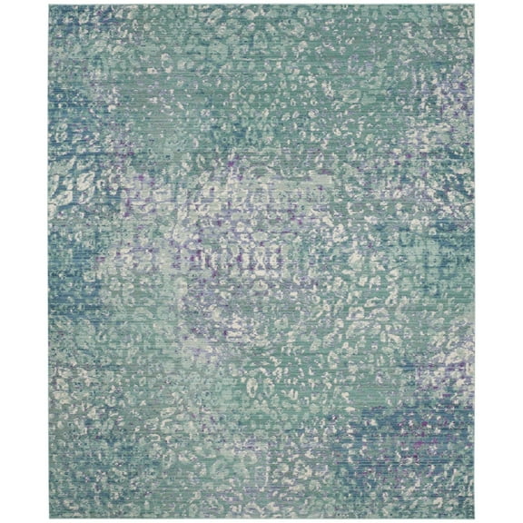 SAFAVIEH Mystique Collection MYS977F Blue / Multi Rug