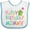 White and Blue, variant on Inktastic Happy Birthday Mommy Party Boys or Girls Baby Bib
