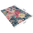 thumbnail image 4 of Pioneer Flower Blanket,Comfortable Soft Flannel Throw Blanket,All Season,Warm Lightweight Blankets for Sofa Bed Couch Living Room Chair,40"x50"(100x130cm), 4 of 4
