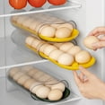 thumbnail image 2 of Egg Storage Box Large Capacity Drawer Type Transparent Refrigerator Egg Container Duck Egg Sorting Equipment for Daily Life, 2 of 12